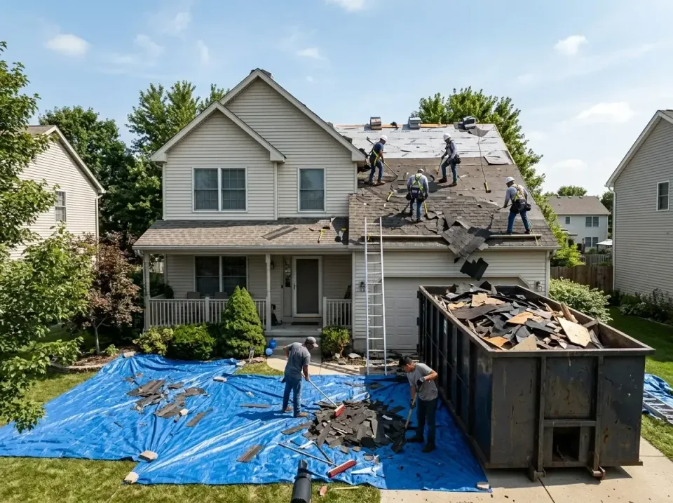 roof-replacement-debris-remova-004 — frequently asked questions, Cheapest Dumpster Rentals in Warwick, RI